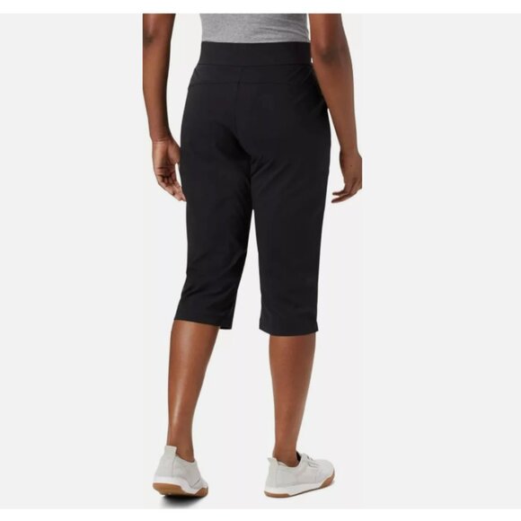 Columbia Women's Active Fit Omni-Shield Pull-On Capri Black - Picture 2 of 4